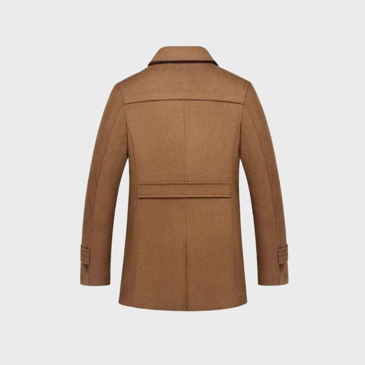Andrzej | Cappotto classico in lana tipo peacoat