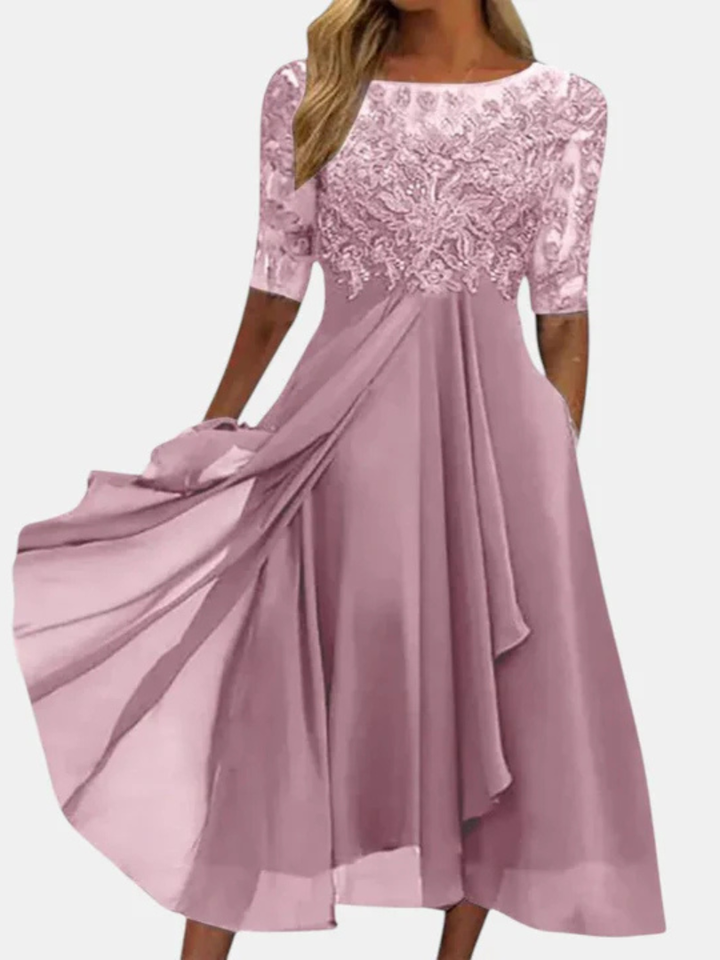 Rhonda™ | Abito elegante in pizzo