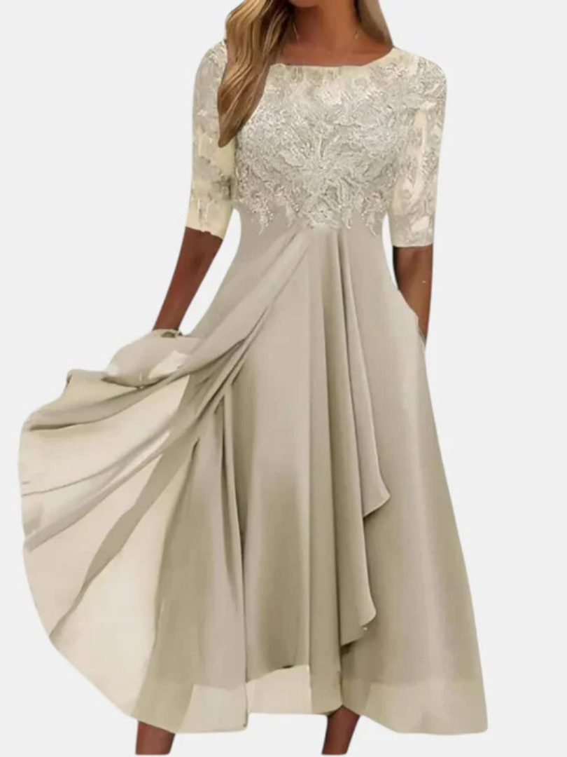 Rhonda™ | Abito elegante in pizzo