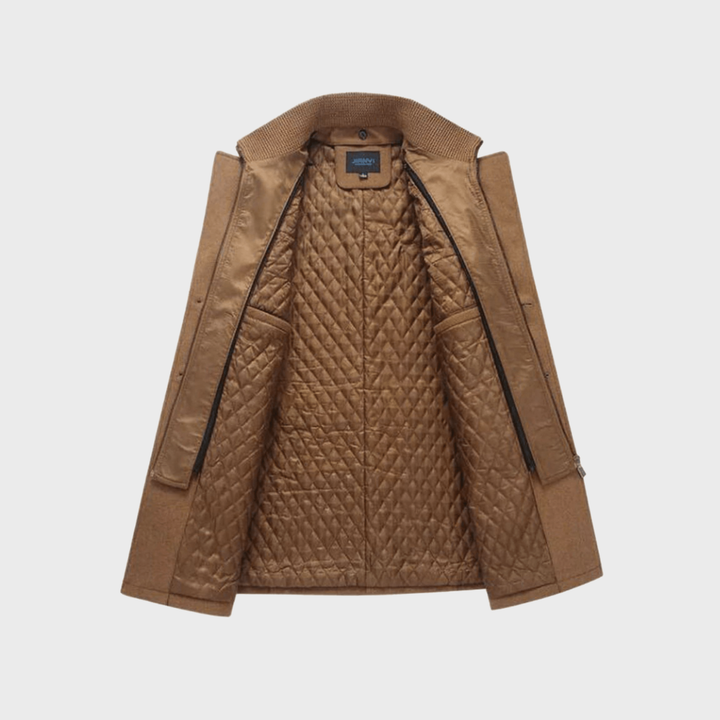 Andrzej | Cappotto classico in lana tipo peacoat