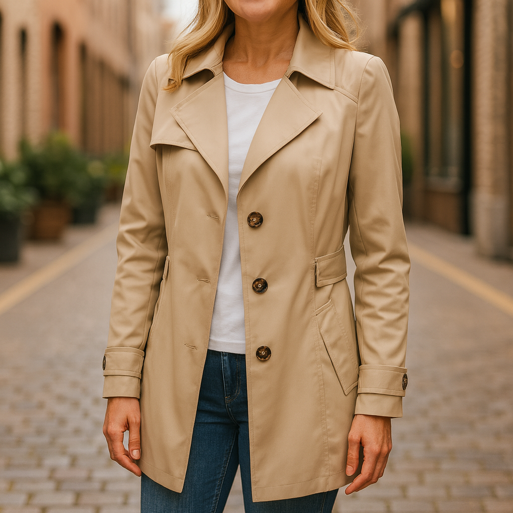 Jamie - Elegante Trench Coat Autunnale