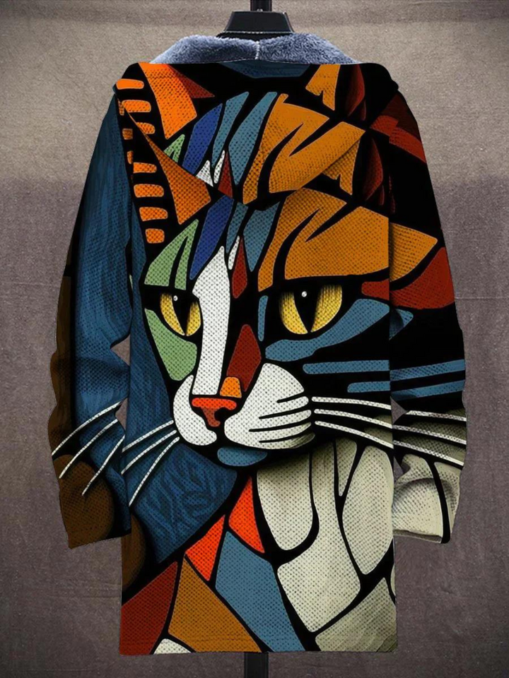 Elouera | Cardigan di lusso ispirato all'arte