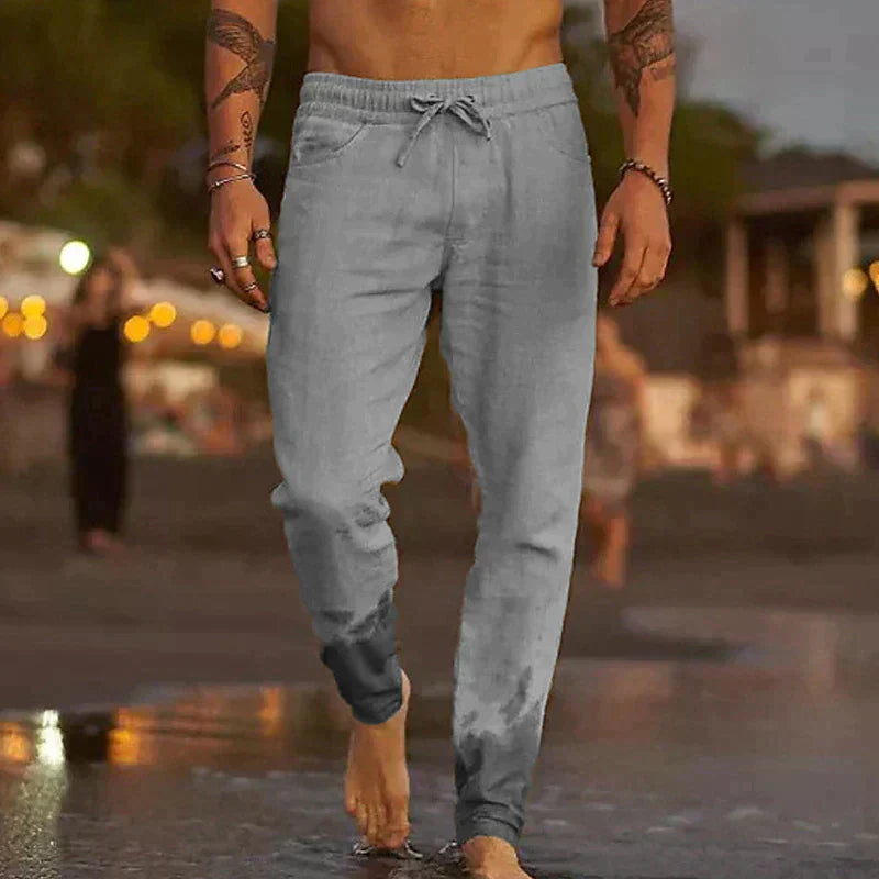 Mateo | Pantaloni da spiaggia in lino