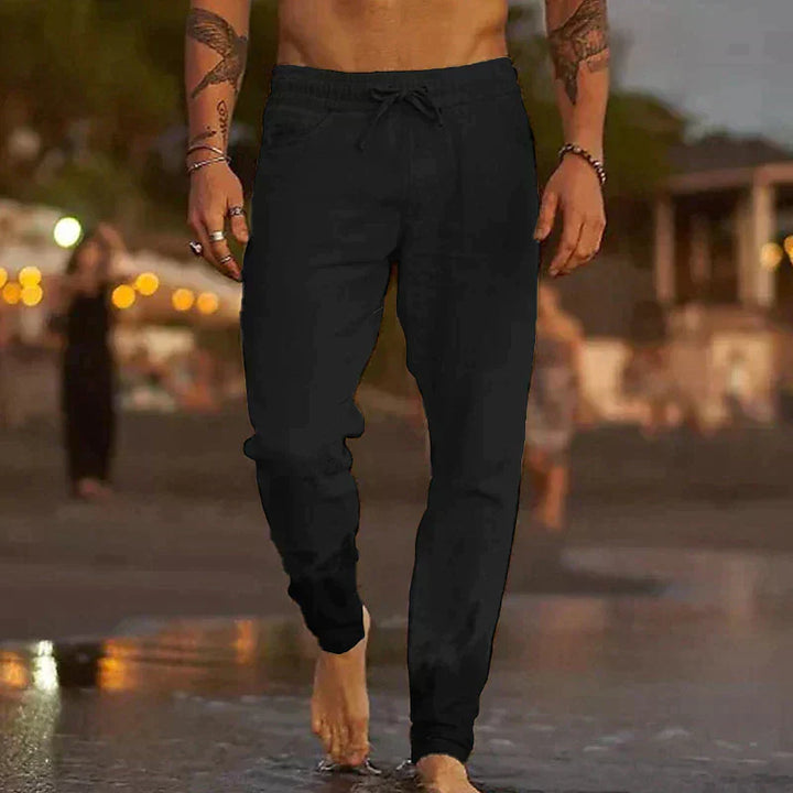 Mateo | Pantaloni da spiaggia in lino
