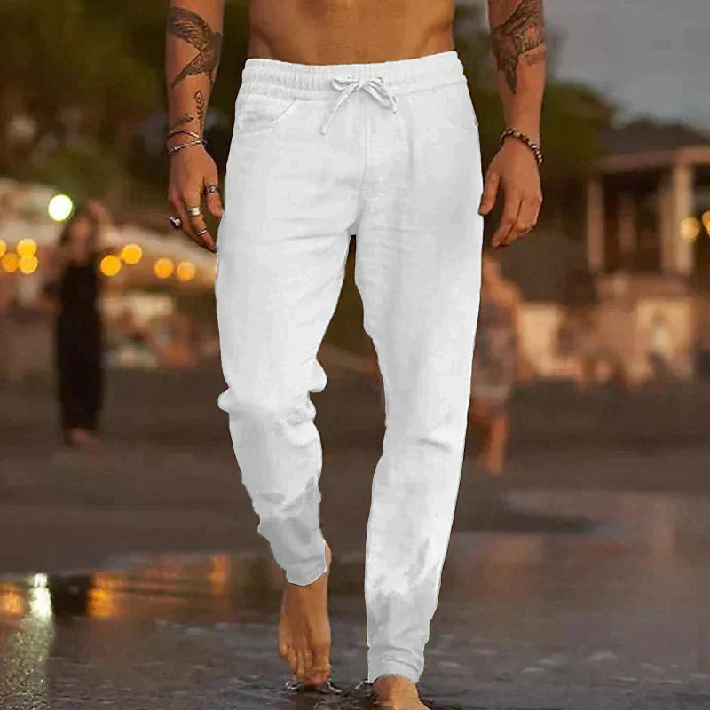 Mateo | Pantaloni da spiaggia in lino