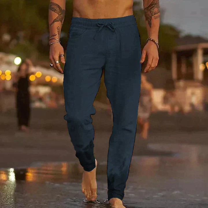 Mateo | Pantaloni da spiaggia in lino