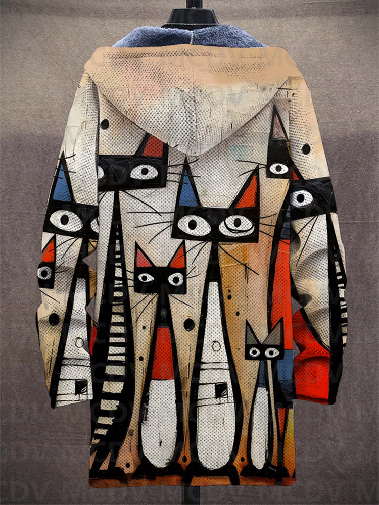 Lowanna | Cardigan di lusso ispirato all'arte