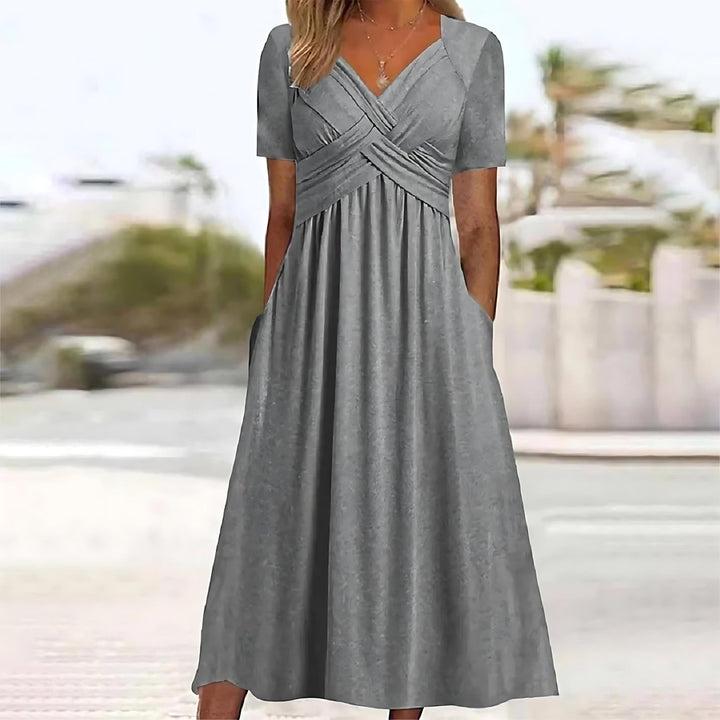 ISADORA | ELEGANTE ABITO MIDI A LINEA A
