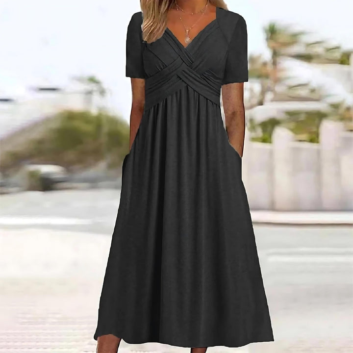 ISADORA | ELEGANTE ABITO MIDI A LINEA A