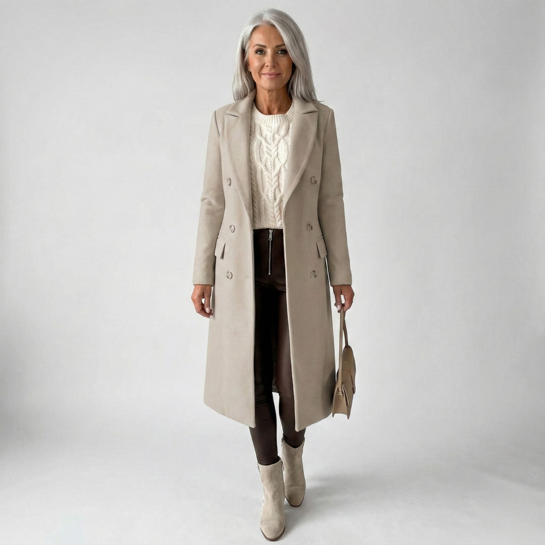 Hazel - Cappotto Longline Elegante