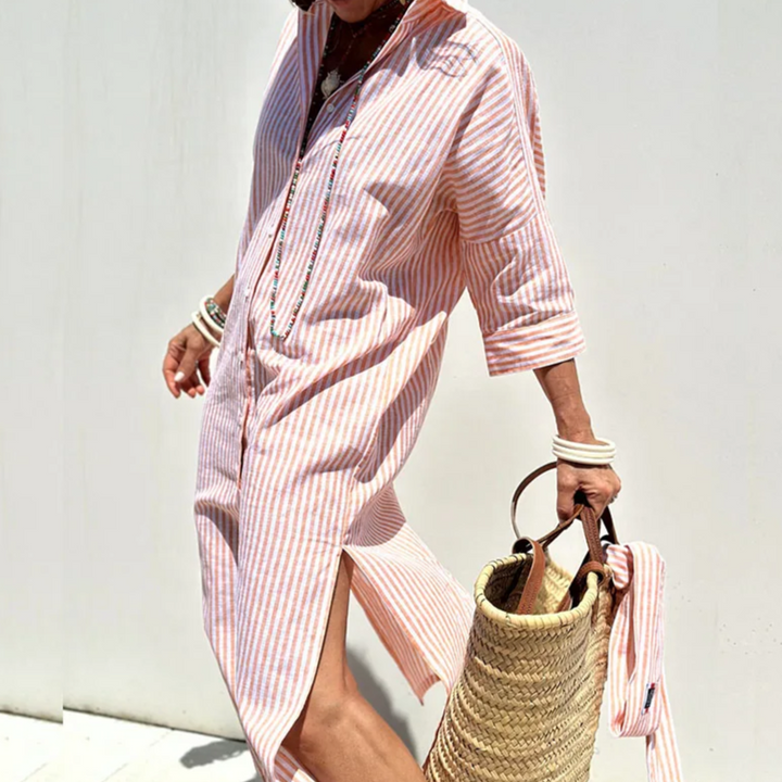 Sophie - Abito camicia elegante a righe