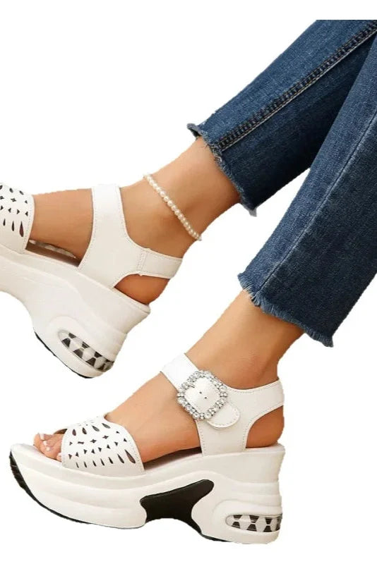 Celina – Glamour Lift Platform Sandals