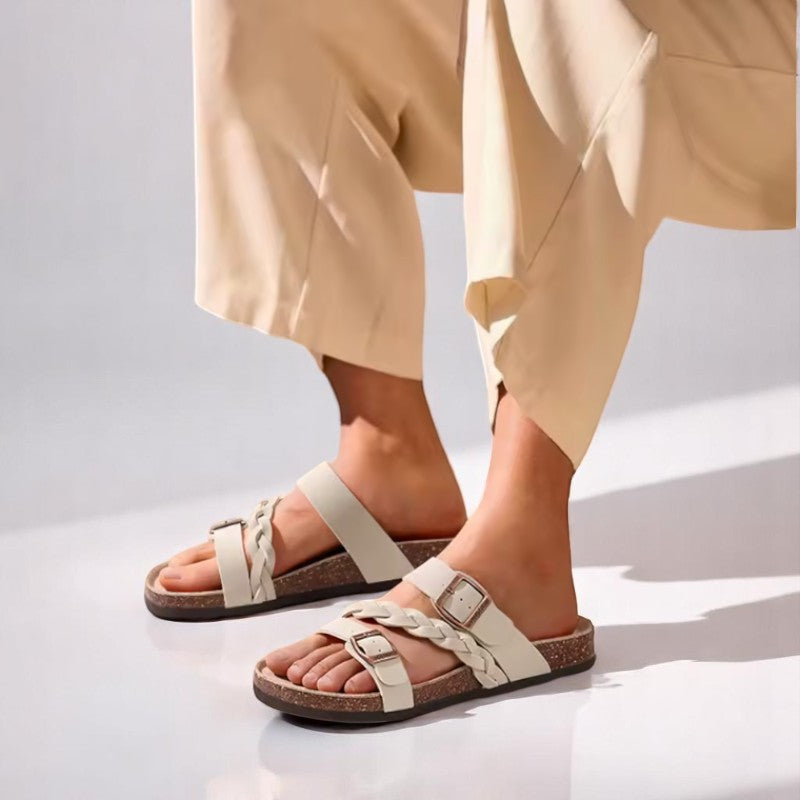 Magda™ | Sandali Estivi Eleganti con Dettaglio Intrecciato