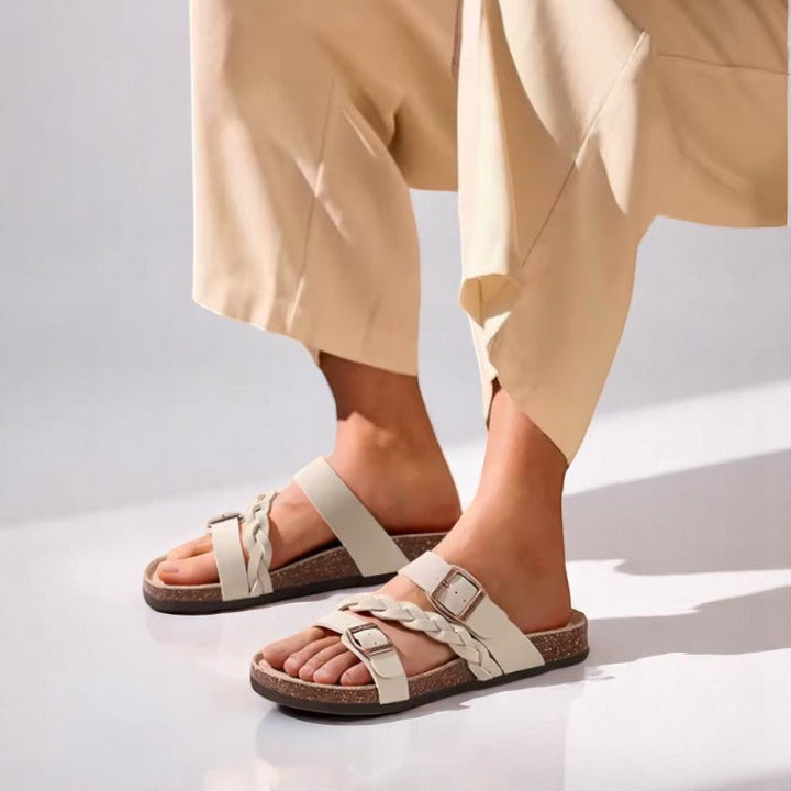 Magda™ | Sandali Estivi Eleganti con Dettaglio Intrecciato
