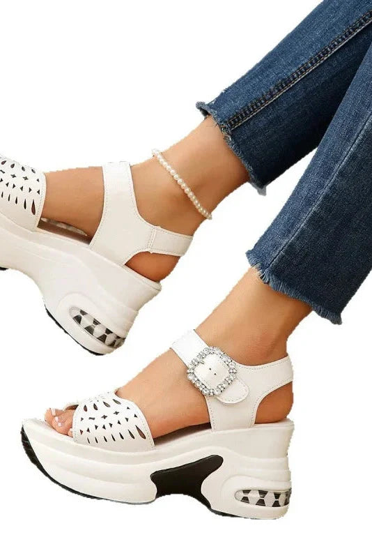 Celina – Glamour Lift Platform Sandals
