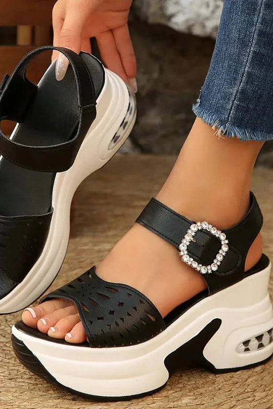 Celina – Glamour Lift Platform Sandals