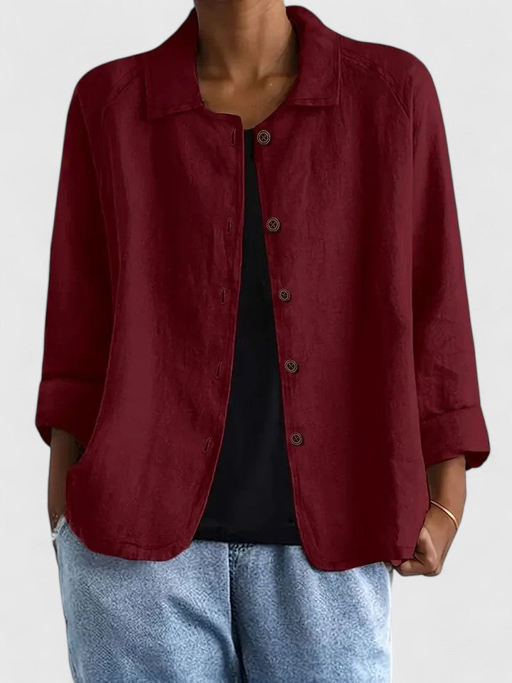 Jenny - Top in Cotone Leggero Classico