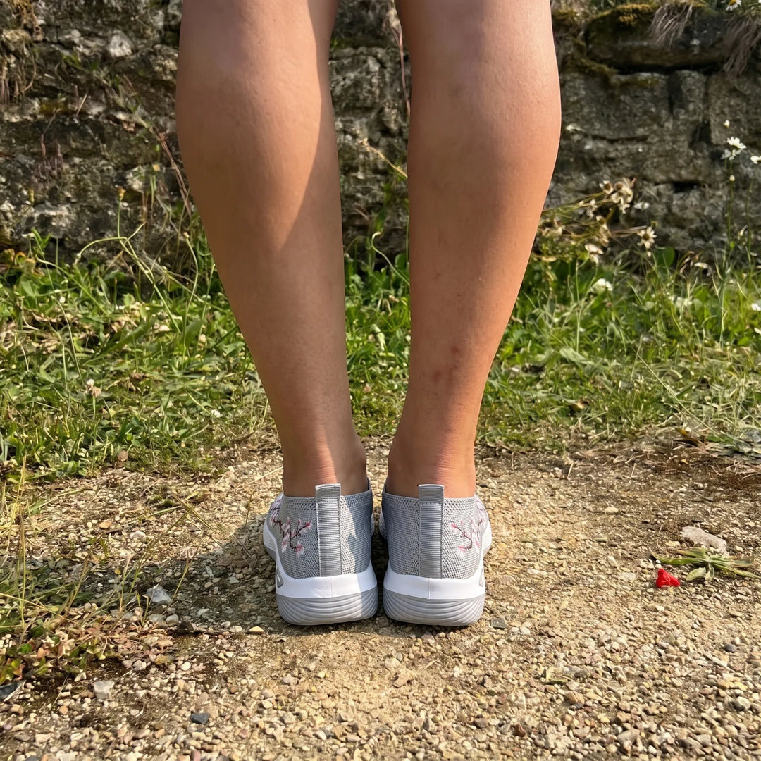 ErgoFlora™ - Sneakers con motivi floreali e comfort ortopedico