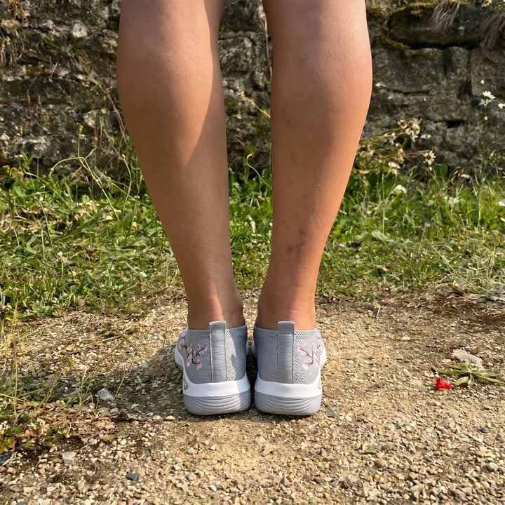 ErgoFlora™ - Sneakers con motivi floreali e comfort ortopedico