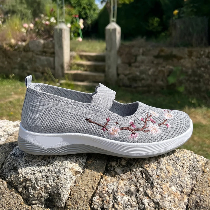 ErgoFlora™ - Sneakers con motivi floreali e comfort ortopedico