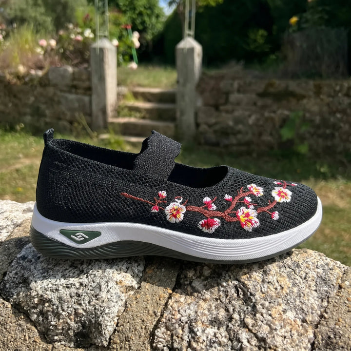 ErgoFlora™ - Sneakers con motivi floreali e comfort ortopedico