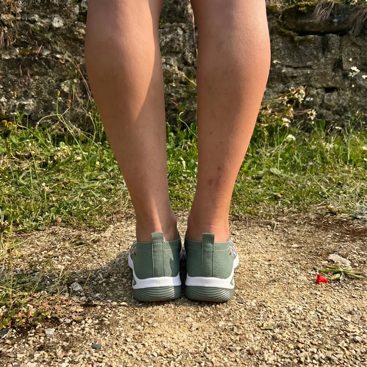 ErgoFlora™ - Sneakers con motivi floreali e comfort ortopedico